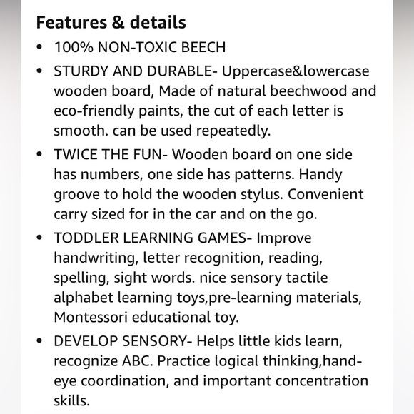 My First Learn To Write Wood Double Sided Number & Shape Tracing Board & Stylus - Picture 11 of 16